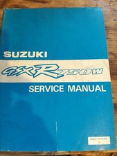 Suzuki GSX R 750W Workshop