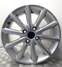 FORD FIESTA MK8 16'' SILVER ALLOY WHEEL H1BC-1007-B1A (R-D1)