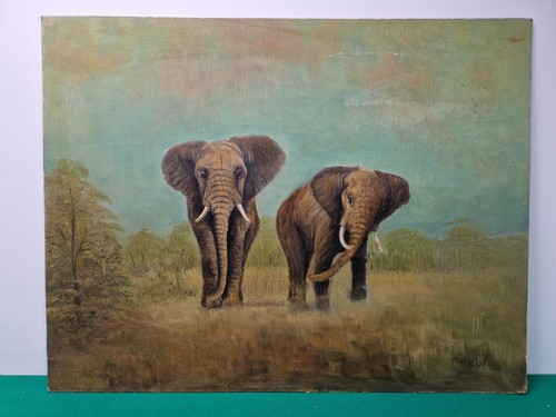 Large unframed african - large,