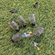 PRESTON INNOVATIONS HEXMESH PLASTIC BULLET FEEDERS LARGE 20g X5 NEW - P0050134