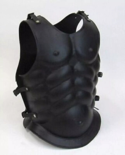 Leather cuirass roman - cuirass,