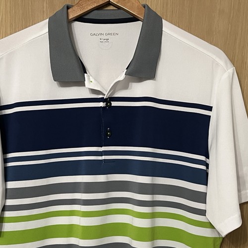 Galvin green golf polo shirt - galvin,