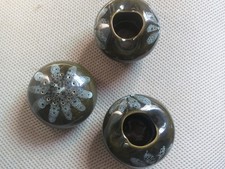 3 x Lovely vintage 1970's  Lotus Pottery matching items