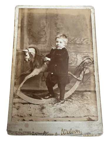 Antique victorian cabinet card - victorian,