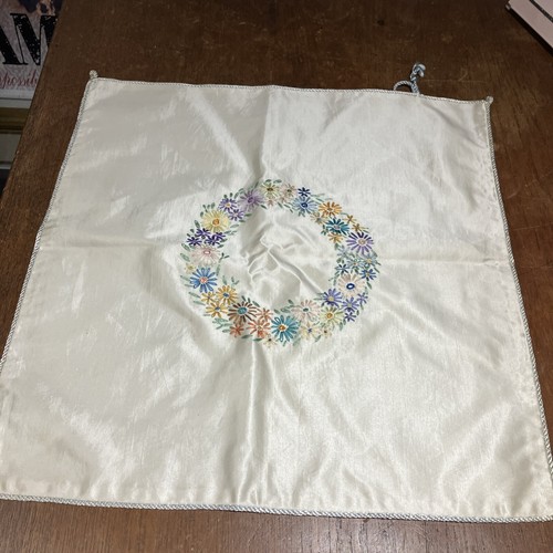 One vintage hand - , embroidered