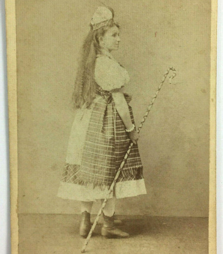 Cdv photo woman - photo, costume