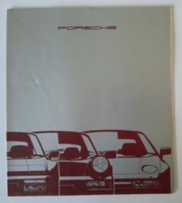 PORSCHE RANGE orig 1990 UK Mkt Sales Brochure - 924 944 911 Carrera Turbo 928 S4