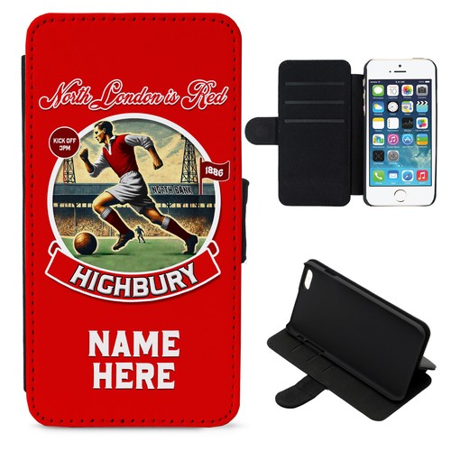 Personalised arsenal iphone - personalised,