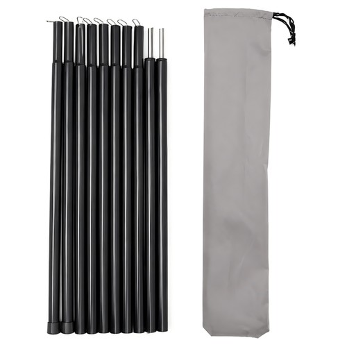 Night cat camping poles set - cat,