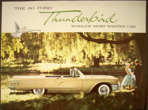 1960 ford thunderbird - thunderbird, sales