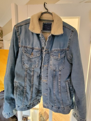 Zara denim jacket men - jacket,