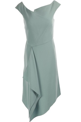 Roland mouret blue wool midi - mouret,