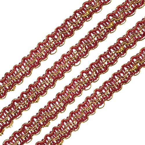 Braid gimp trim x 13 - 3/8",