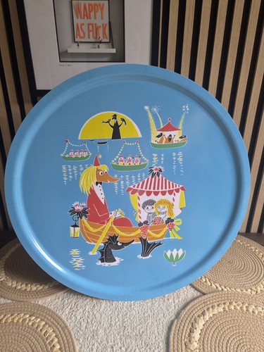 Moomin birch wood tray - birch, xl