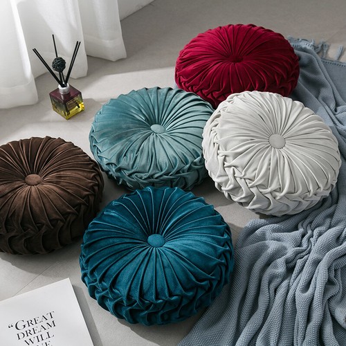 Round cushion soft holland - round,