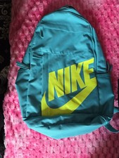 Nike Backpack School Bag Unisex Blue Teal Colour. Excellent Condition