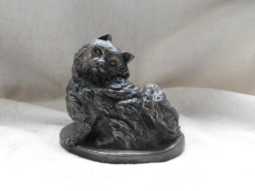 Cat figurine ornament model - cat,