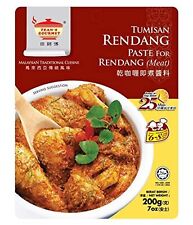 Tean's Gourmet Traditional Rendang Dry Curry Paste for Meat, halal 200g