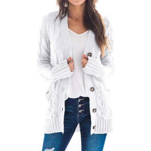 Women long sleeve - long, cardigan