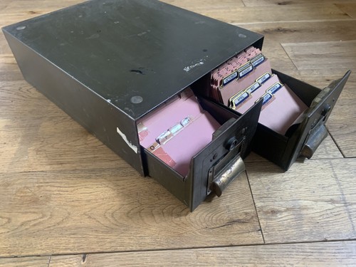 1950s drawer metal cabinet - drawer,