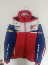 Honda Racing Jacket Size XL CBR Fireblade Hooded Official Licensed- Vintage
