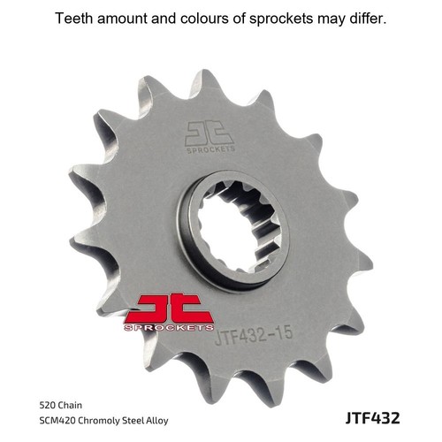 Front sprocket jtf432 15 - front,