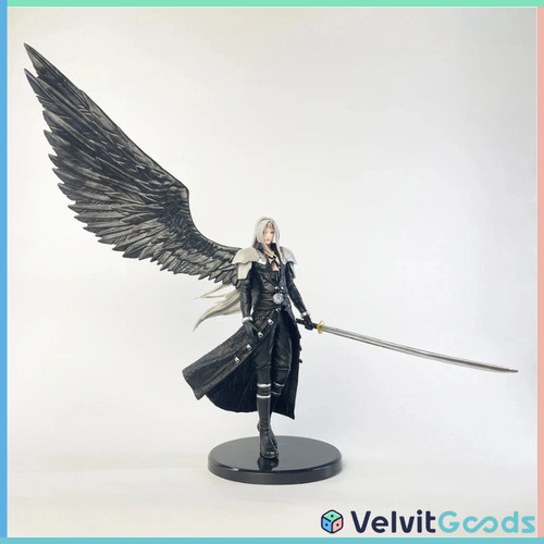 28cm sephiroth anime figure - sephiroth,