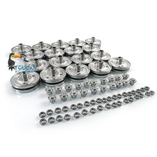 Metal Road Wheels For 1/16