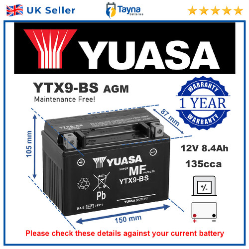 Motorcycle battery for - motorcycle,