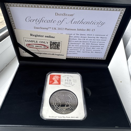 Date stamp 2022 - date, platinum