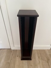Wooden CD Storage Tower Rack
