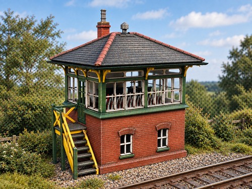 Gauge model railway building - n,