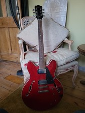 Wesley Electric Cherry Guitar