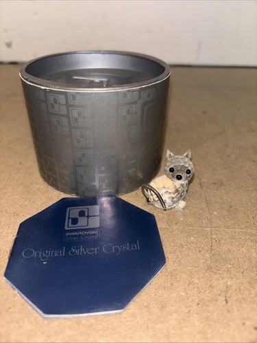 Swarovski crystal mini cat - swarovski,