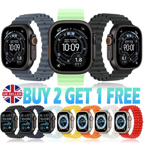 Ocean band strap for apple - ocean,