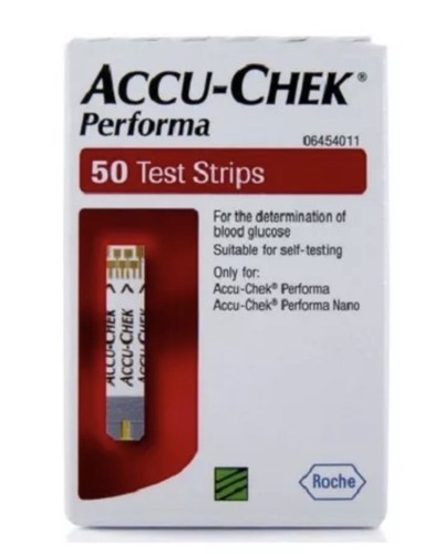 Accu chek performa - accu, 50test