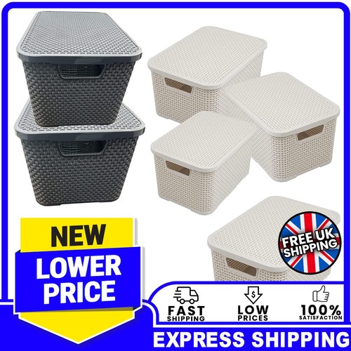 Cream grey rattan wicker - cream, &