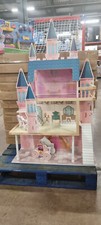 Quality Dolls House Fantasy Castle & Carriage Wooden Play Set 3 Years+ New