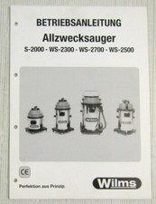 Wilms allzwecksauger s2000 - allzwecksauger, ws