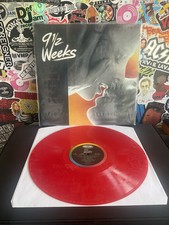 9 1/2 WEEKS Soundtrack VG++ RED VINYL /1500 JOHN TAYLOR EURYTHMICS JOE COCKER
