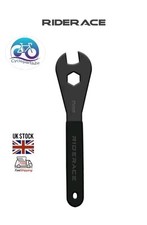 RIDERACE Bicycle Pedal Wrench 15mm Durable For MTB Mountain Bike Hubs Install