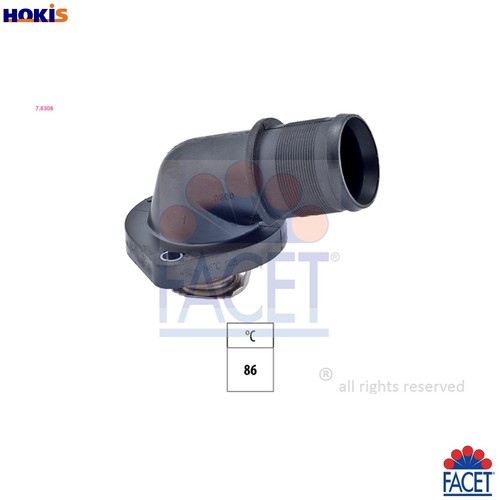Thermostat coolant 8308 for - coolant, 7.8308