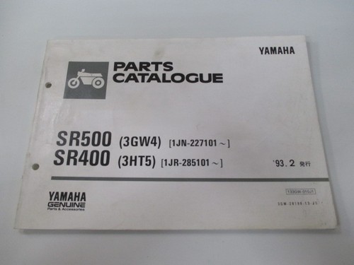 Sr400 500 parts list - 500,