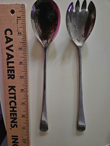 Vintage serving fork spoon - vintage, &