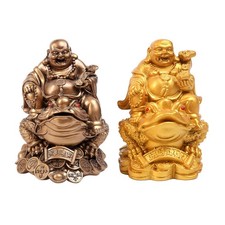 Laughing Buddha Sit on Statue