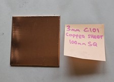 3mm Copper Sheet C101 -