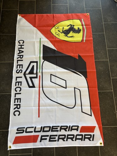 Scuderia ferrari flag charles - scuderia,