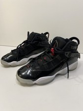 Jordan 6 Rings Black/Red-White