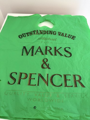 Marks spencer plastic - plastic, carrier