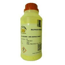 99.99% PURE GRADE Flowers of Sulphur Powder 300g HDPE bottle FREE POST quality 